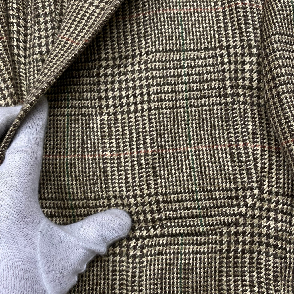 【HARITAGE ICON】 Polo by Ralph Lauren ポロ バイ ラルフローレン / リネン100％ 段返り ツイードジャケット 参考定価：150,000程度 SIZE:36S