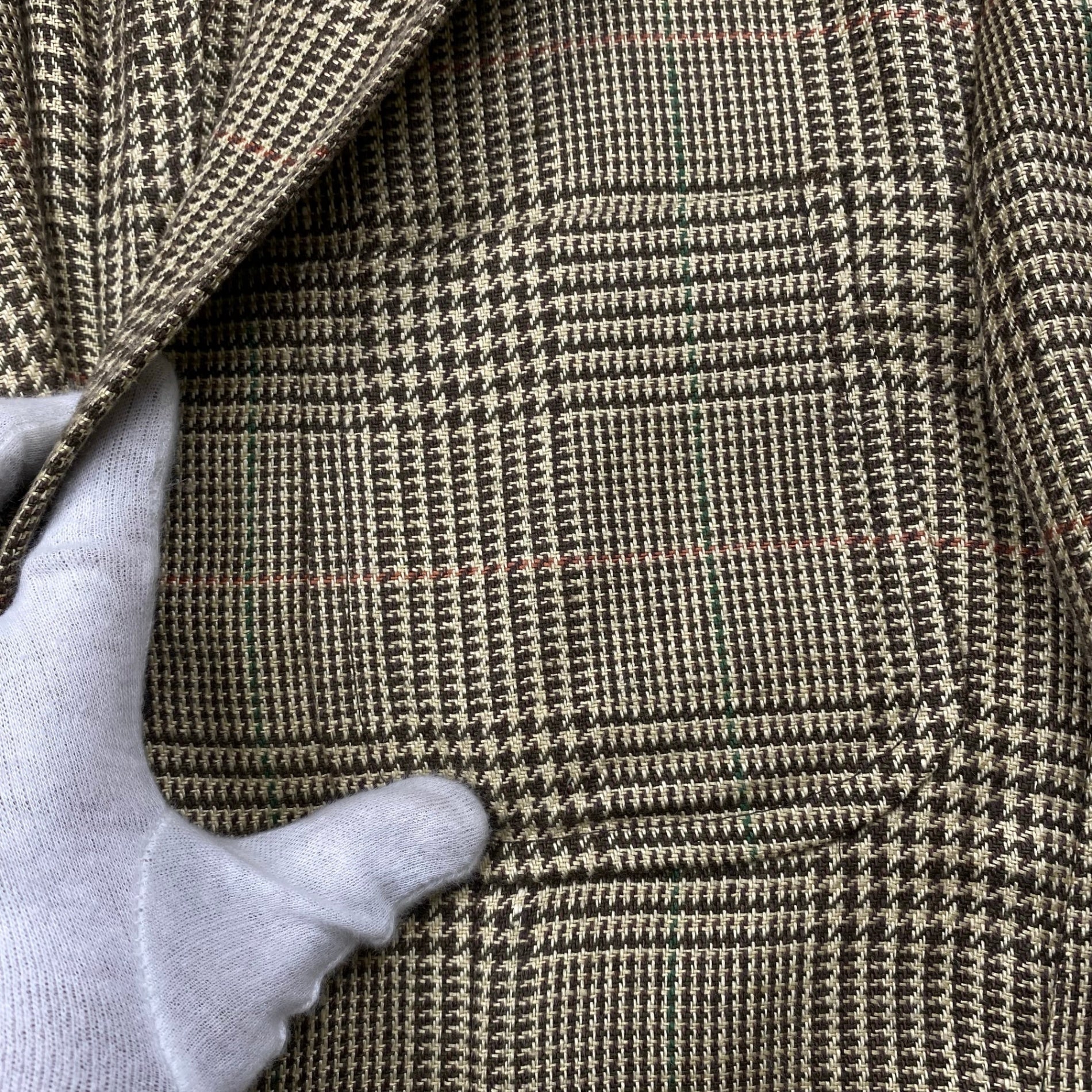 【HARITAGE ICON】 Polo by Ralph Lauren ポロ バイ ラルフローレン / リネン100％ 段返り ツイードジャケット 参考定価：150,000程度 SIZE:36S