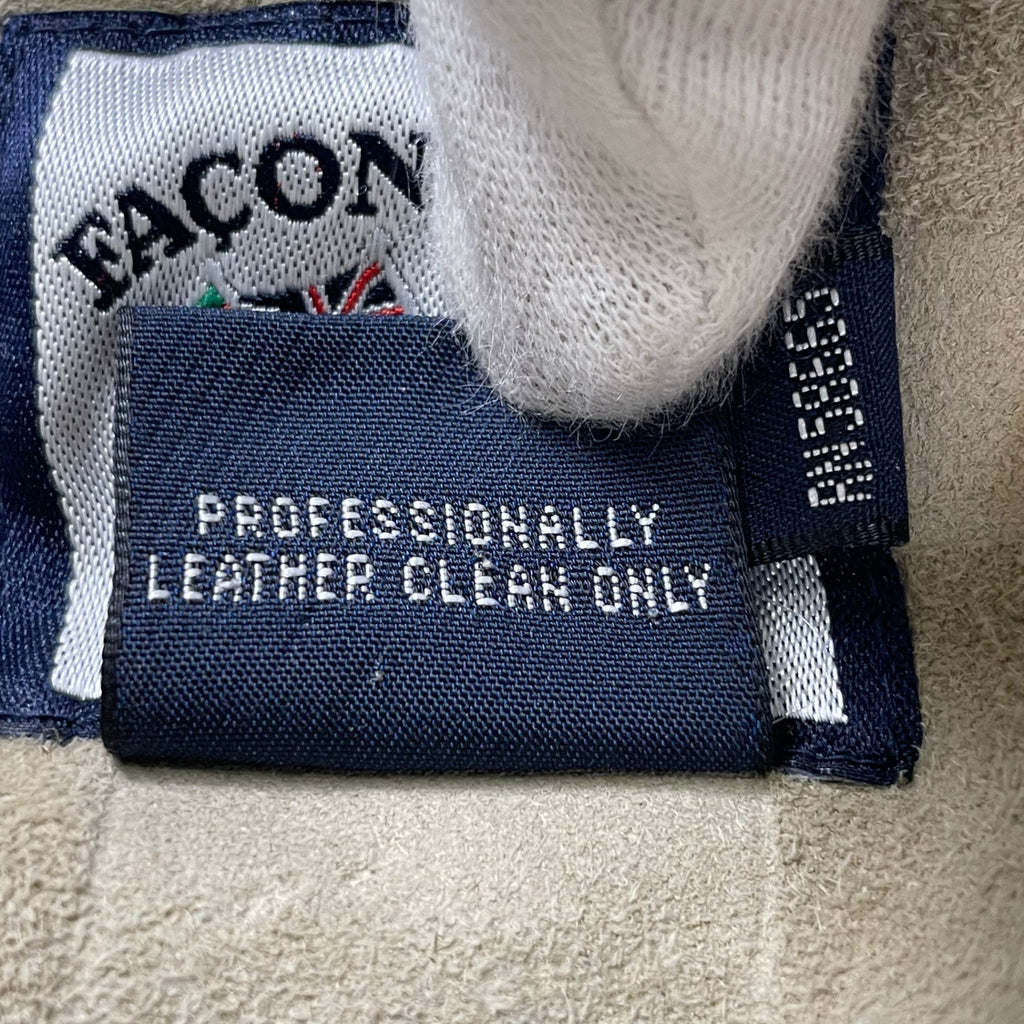 VINTAGE ヴィンテージ FACONNABLE / 古着 ゴートレザーシャツ ボタンダウン SIZE:L