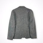 MARGARET HOWELL × HARRIS TWEED / 日本製ツイード3Bジャケット 参考定価：80,000程度 SIZE:S