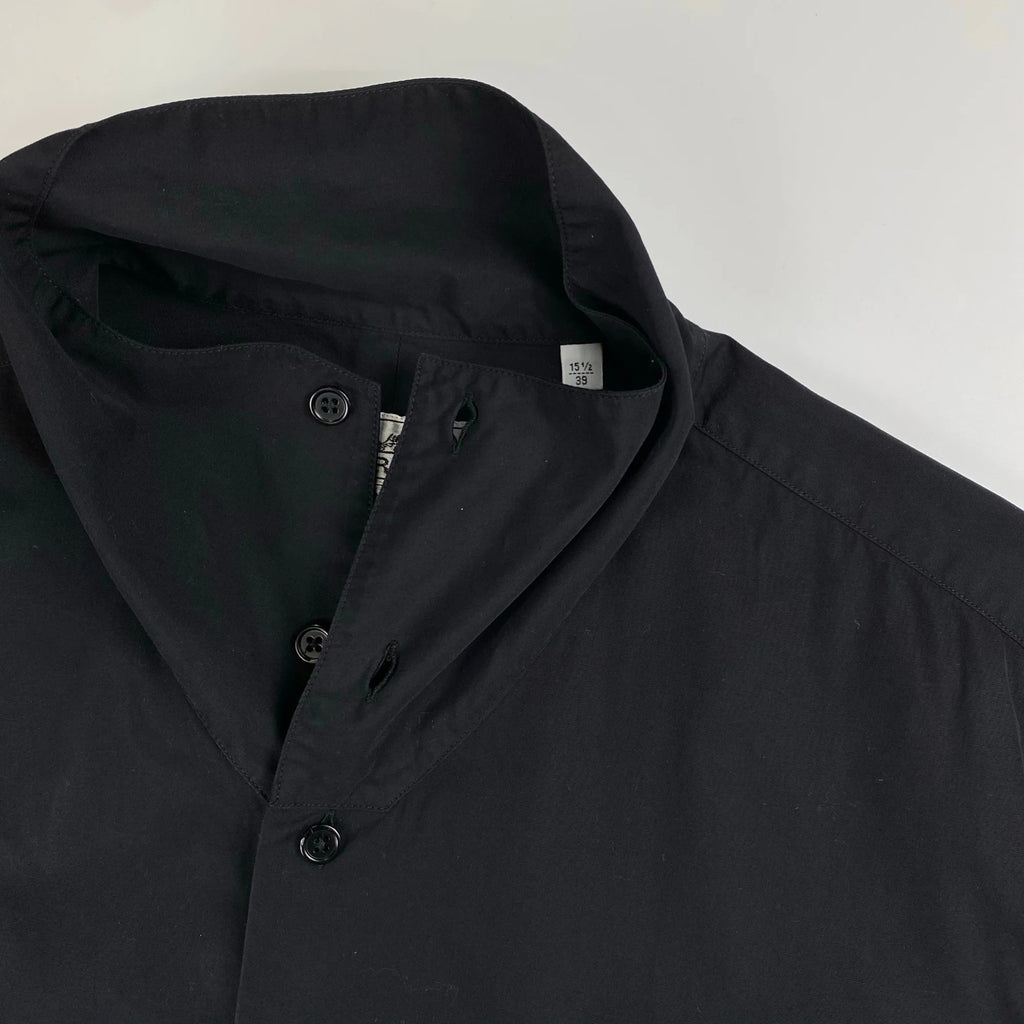 HERMES エルメス / スタンドカラー シャツ セリエボタン 変形デザイン SIZE：39（M程度）