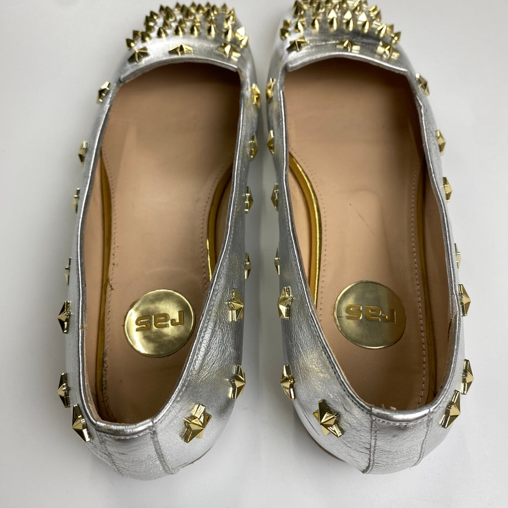 ras ラス / スタッズスクエアトウパンプス 参考定価：40,000程度 SIZE:24cm程度