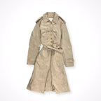 ERMANNO SCERVINO / ベルテッドスプリングコート 参考定価：220,000程度 SIZE:44