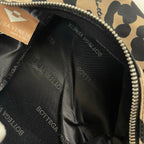 BOTTEGA VENETA / ポーチ型ハンドバッグ ベージュ×ブラック 未使用品