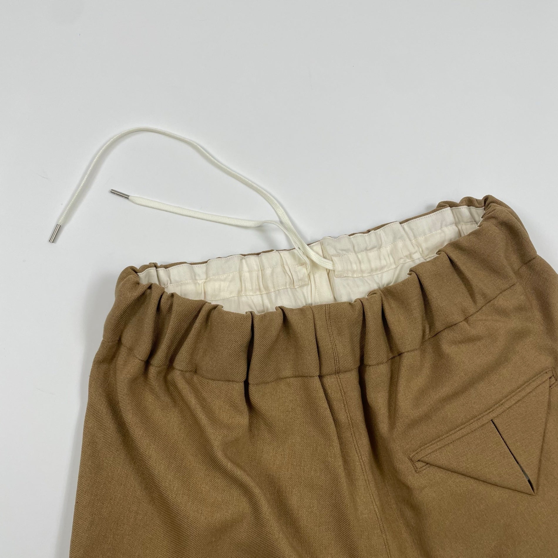 NO CONTROL AIR ノーコントロールエアー / アセテート&ポリエステルドビーブッチャーワイドパンツ 参考定価：23,000+tax SIZE：XS