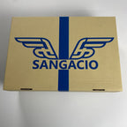 【未使用】 SANGACIO サンガッチョ / LIMITED MODEL 『SKY BLUE』 スエードレザー スニーカー 参考定価：23,000+tax SIZE:27cm