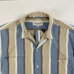 Yves Saint Laurent / 80s ヴィンテージストライプシャツ SIZE：M