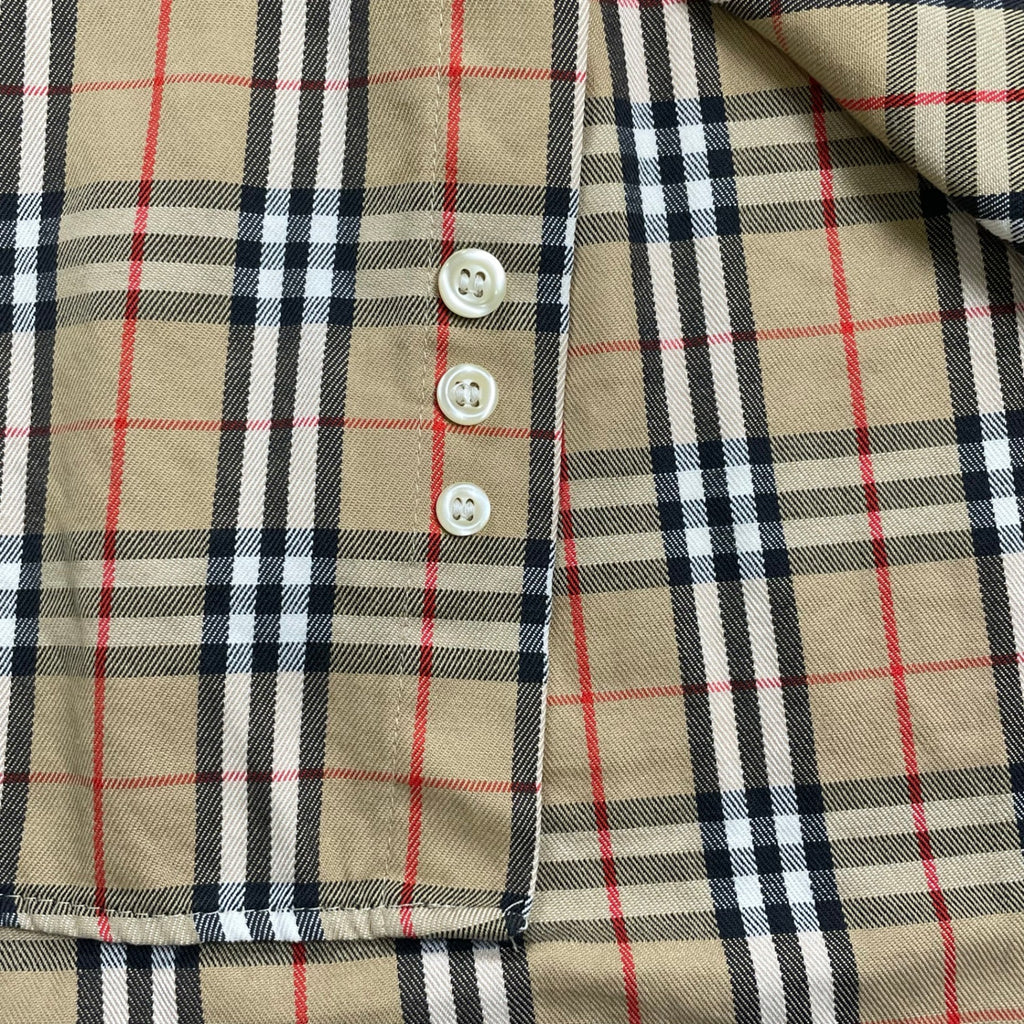 Burberrys バーバリーズ / 英国製 ボタンダウン ノヴァチェックシャツ SIZE：M