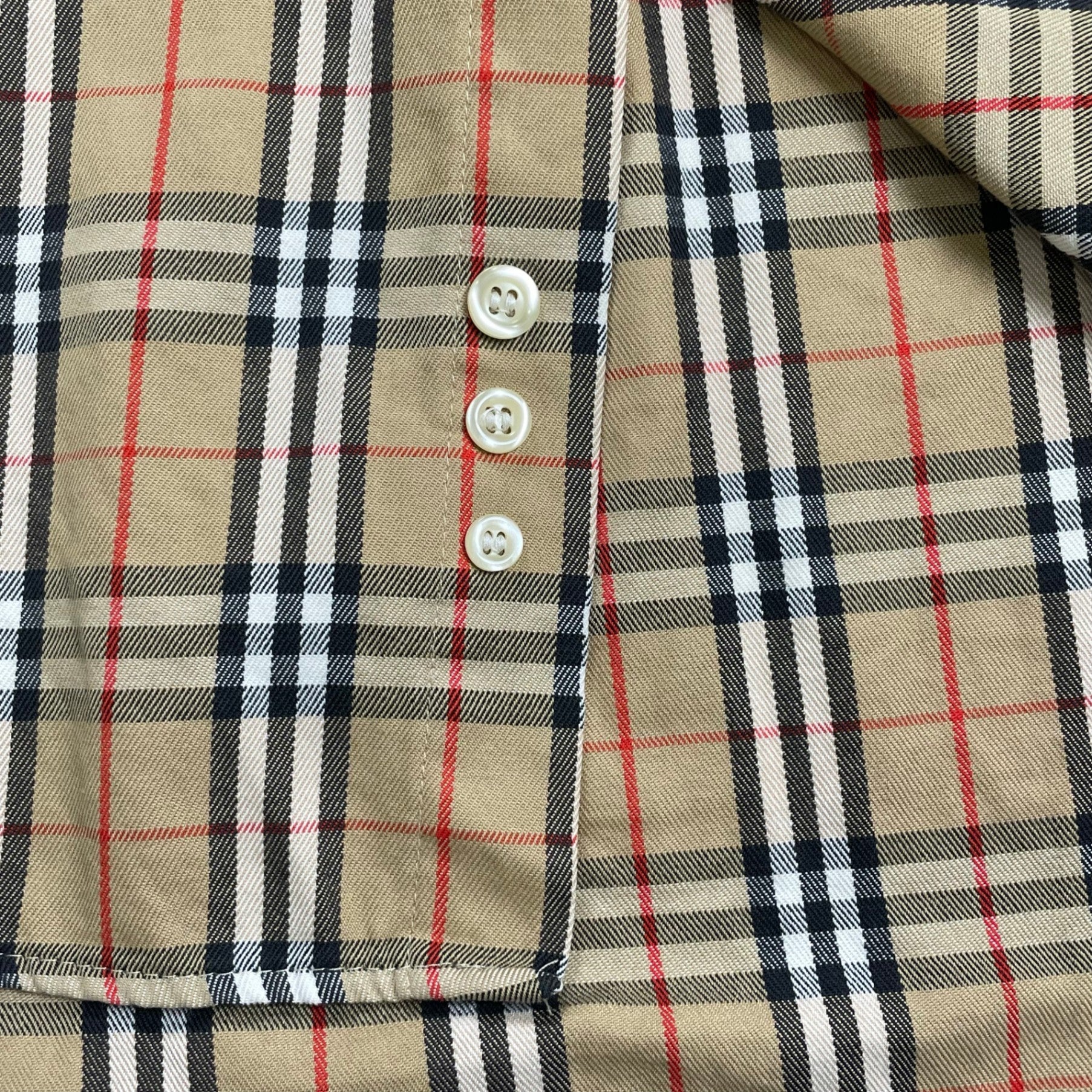 Burberrys バーバリーズ / 英国製 ボタンダウン ノヴァチェックシャツ SIZE：M