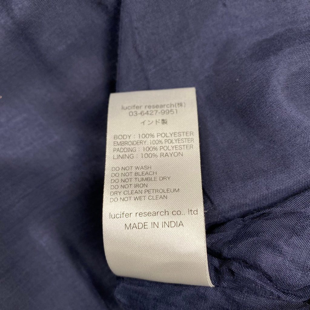 ne quittez pas × 6(ROKU) BEAUTY＆YOUTH / 別注 QUILTED BLOUSON 中綿 ジャケット コート 参考定価：36,000+tax SIZE:FREE