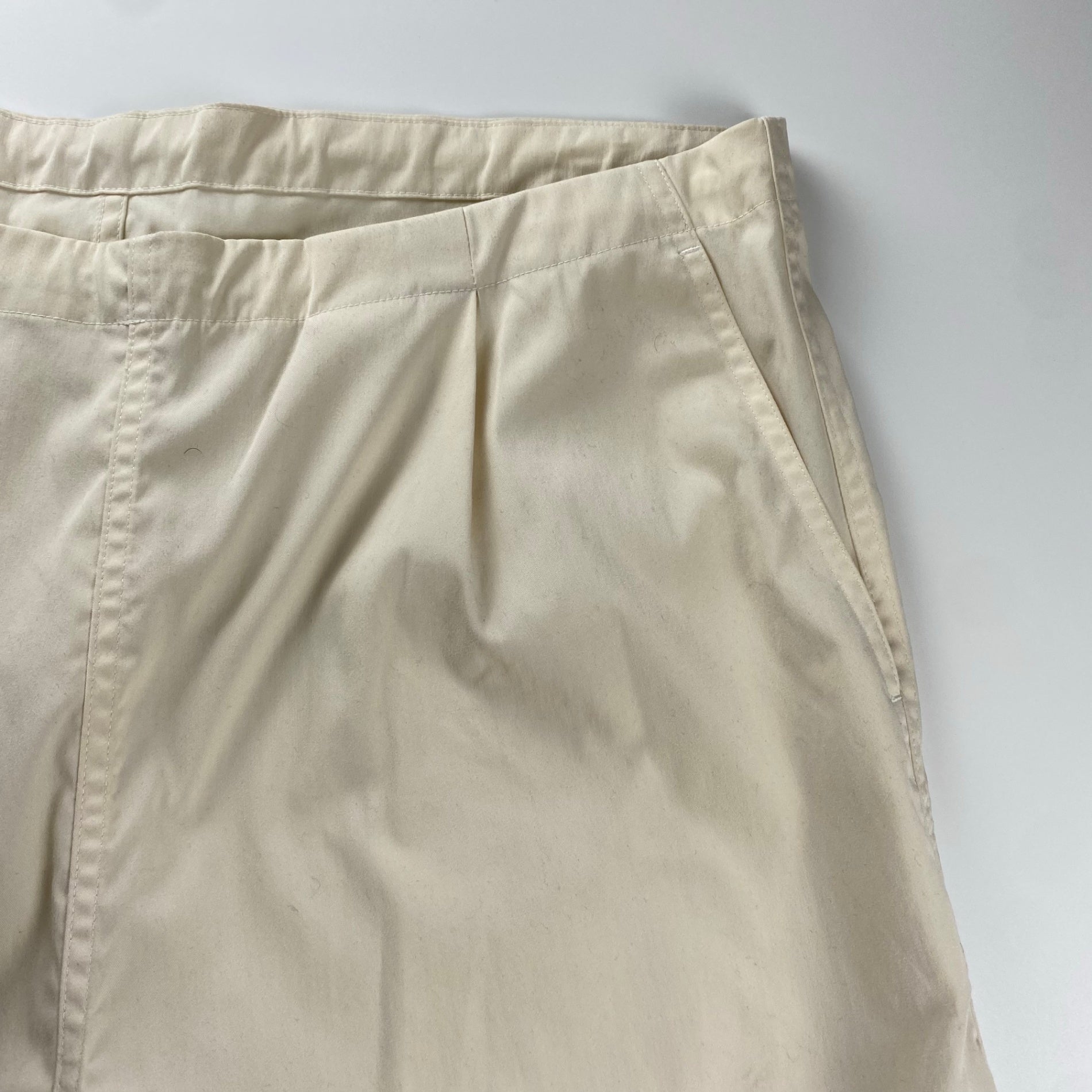 ENCIRCLE エンサークル / Big Pants 膝タック ワイド イージー パンツ SIZE:FREE