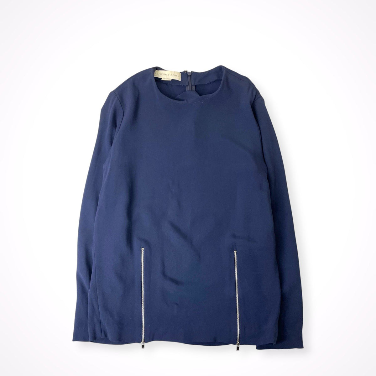 STELLA McCARTNEY / ジッパーデザインブラウス 参考定価：80,000程度 SIZE:38