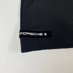 PORSCHE / ラインストーンポロシャツ 参考定価：20,000程度 SIZE:M