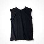 HELMUT LANG / 16SS アシンメトリー ノースリーブTEE SIZE:S
