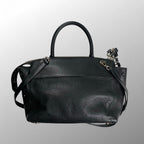 Alexander Wang アレキサンダーワン / フラップ ボールスタッズ レザー2WAY ショルダー バッグ ブラック シルバー
