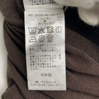 JOURNAL STANDARD ジャーナルスタンダード / ビンテージVISベアテンT ブラウン 25AW 参考定価：6,500+tax