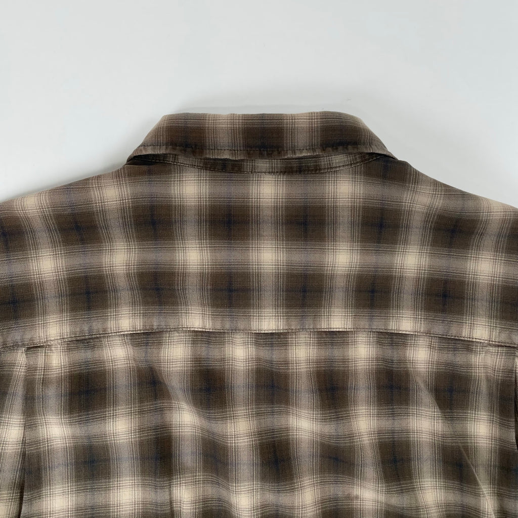 Eddie Bauer / シャドーチェックコットンシャツ SIZE:M