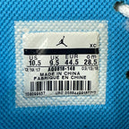 NIKE × OFF WHITE / Air Jordan 1 High UNC "White/Dark Powder Blue" 箱付 SIZE：28.5cm