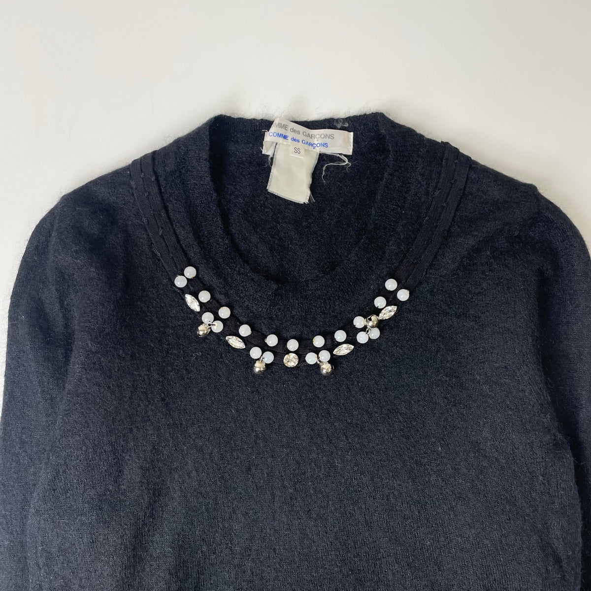 COMME des GARCONS COMME des GARCONS / 08AW モヘヤMIX鈴ニット SIZE:SS