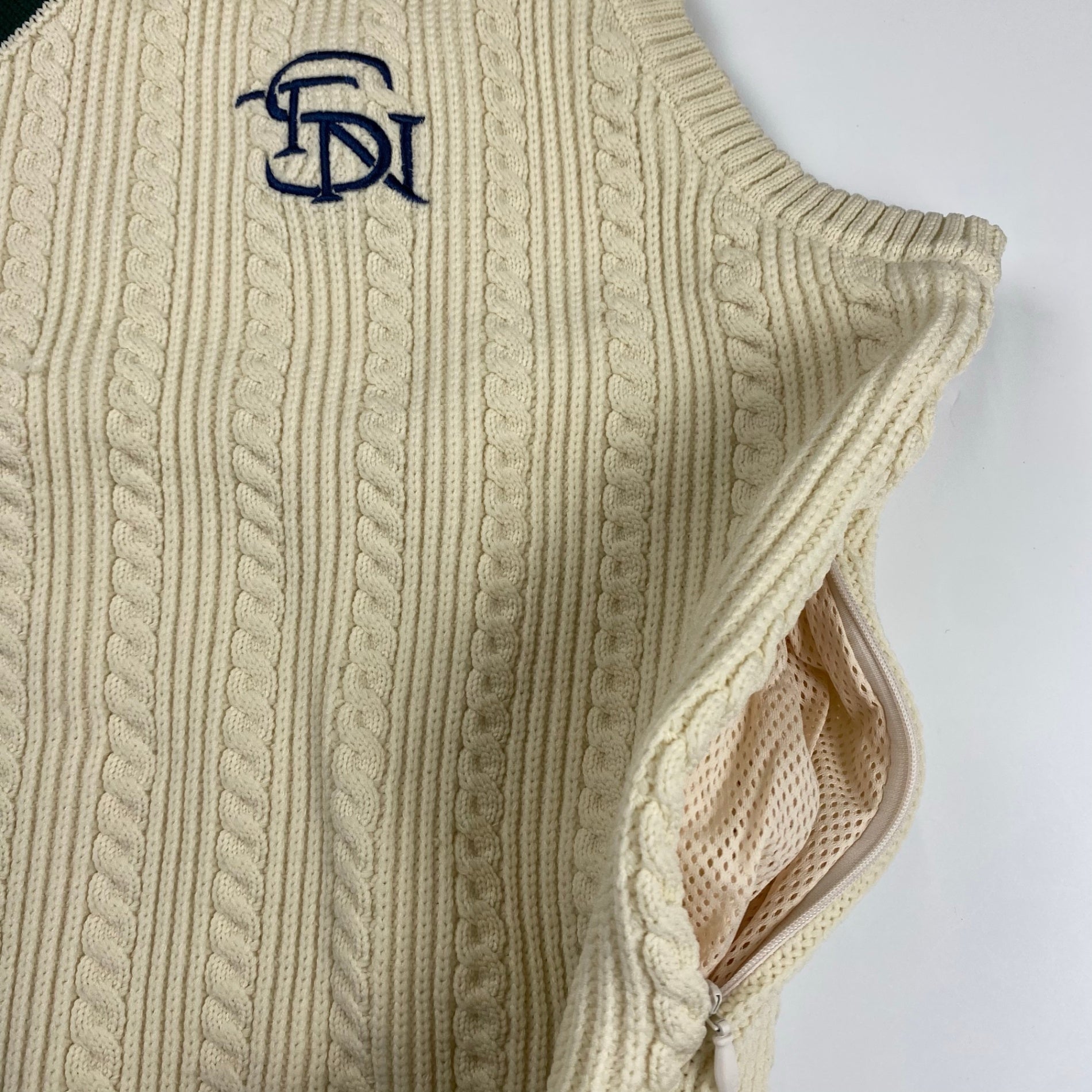 【美品】 Setinn セットイン BEAMS / Ceremony Vest セレモニー チルデン ベスト メッシュライナー ポケット付 参考定価：18,000+tax SIZE:L