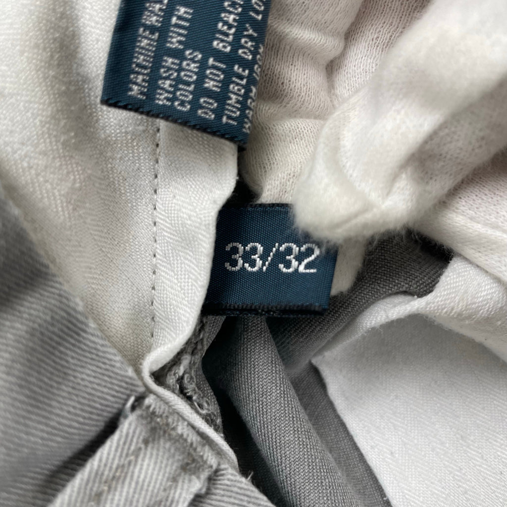 POLO by RALPH LAUREN ポロバイラルフローレン / 90s PRESTON PANT ヴィンテージチノ グレー SIZE：W33×L32