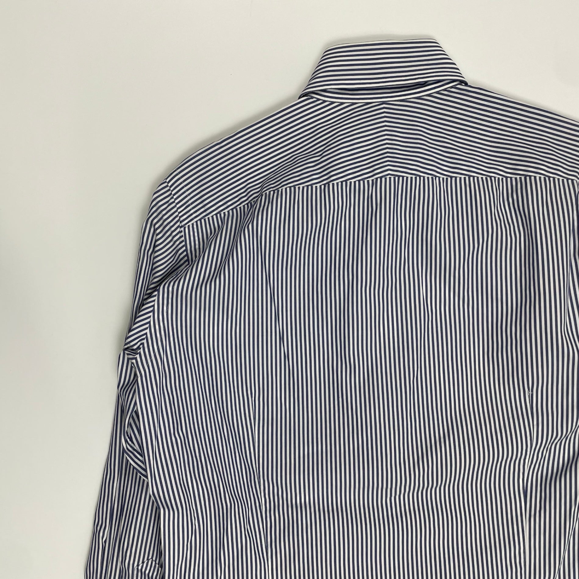 TOMORROWLAND トゥモローランド / ボタンダウンストライプシャツ 参考定価：15,000程度 SIZE：38