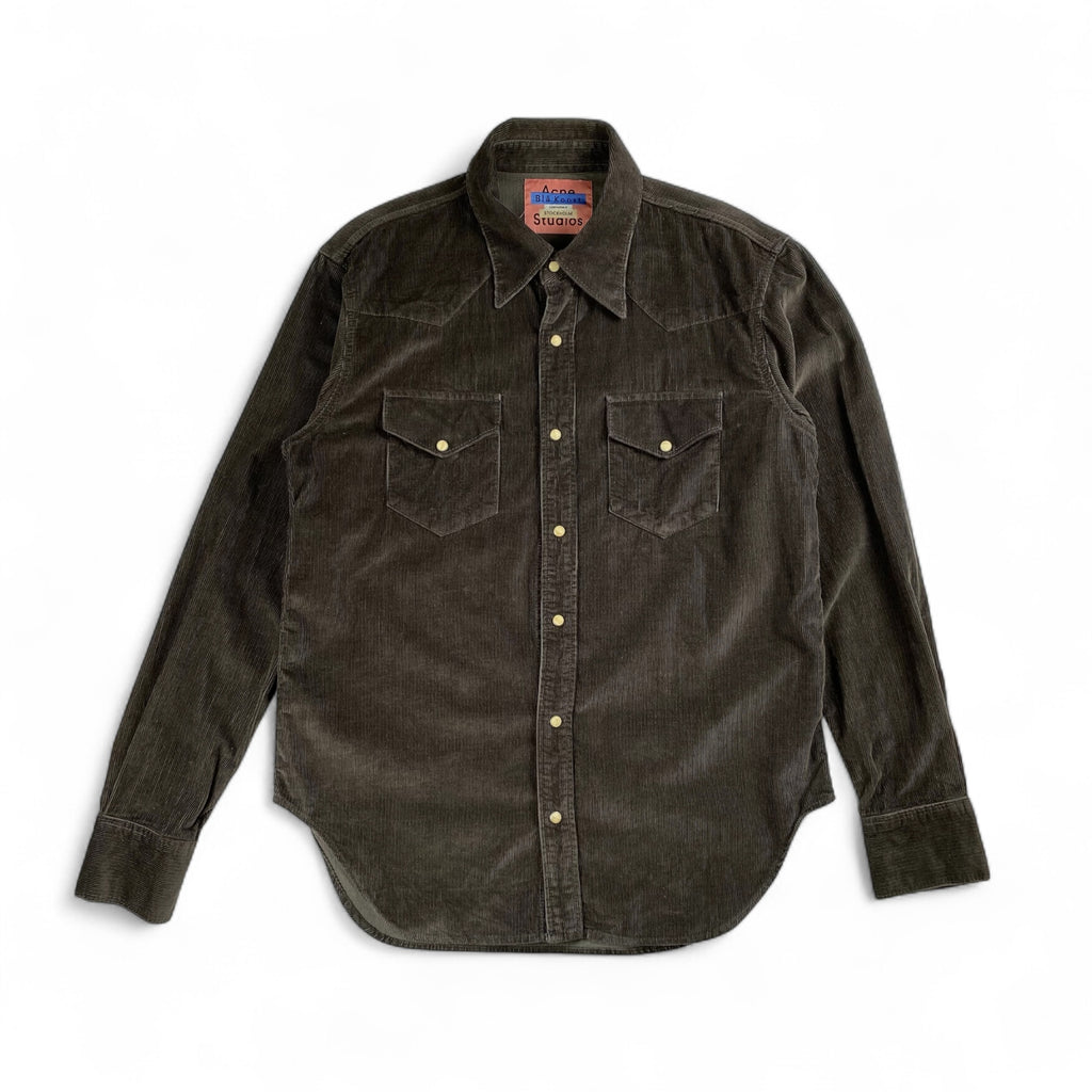 Acne Studios Bla Konst アクネストゥディオズ / 2001 コーデュロイシャツ SIZE：48（L程度）