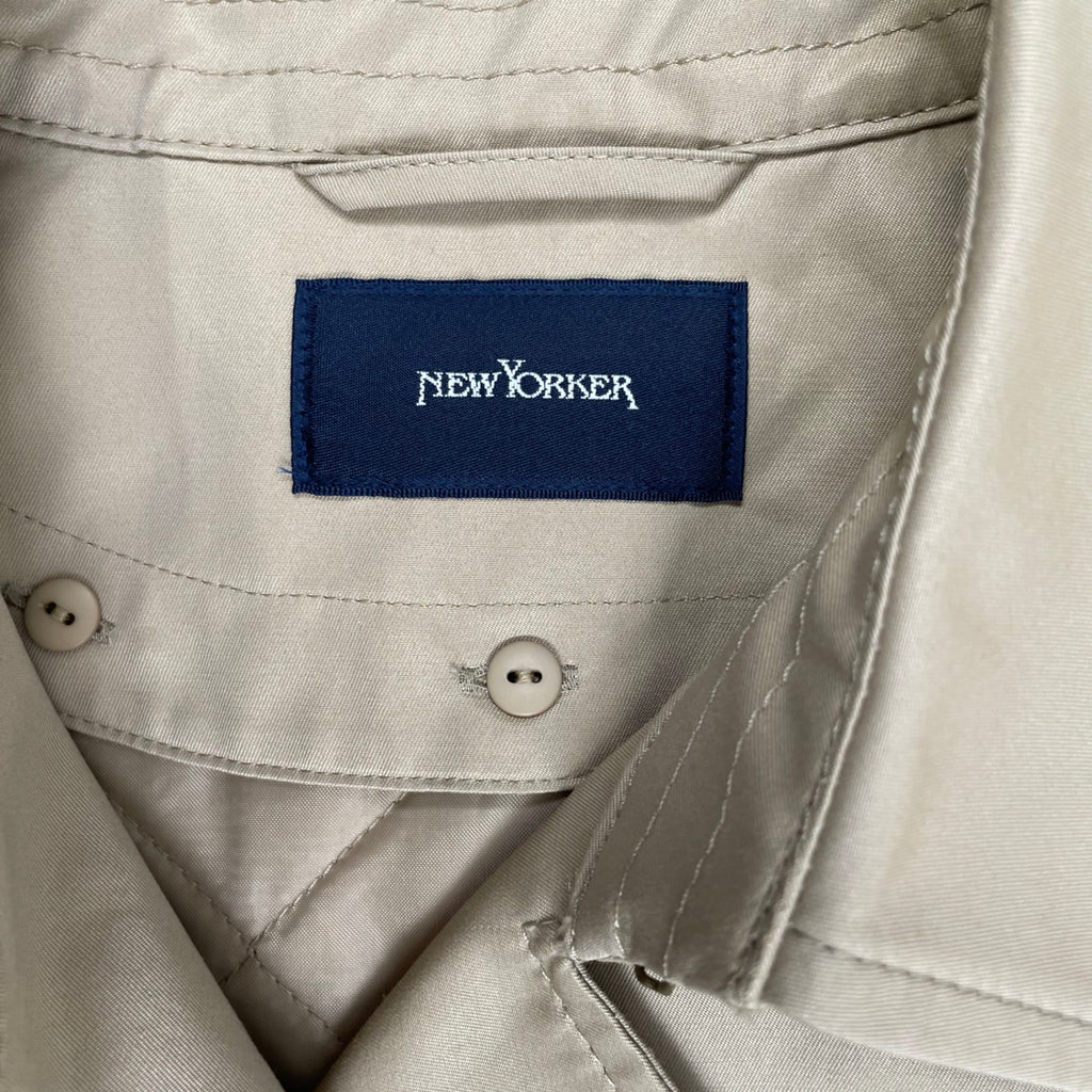 NEWYORKER ニューヨーカー / ベンタイルギャバジン トレンチコート（ライナー付) 参考定価：59,000+tax SIZE:13