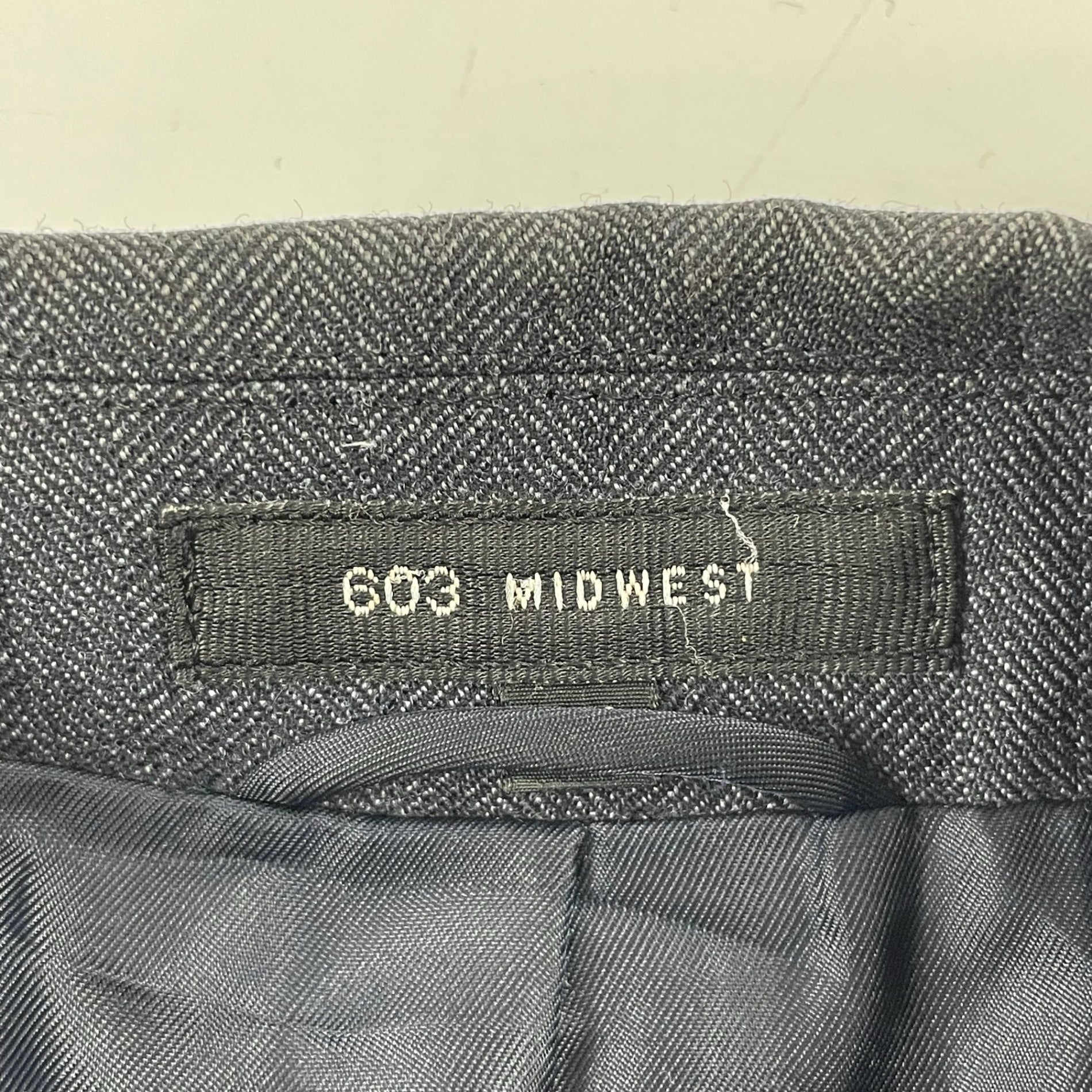 603 MIDWEST / チェスターコート 参考定価：40,000程度 SIZE:40