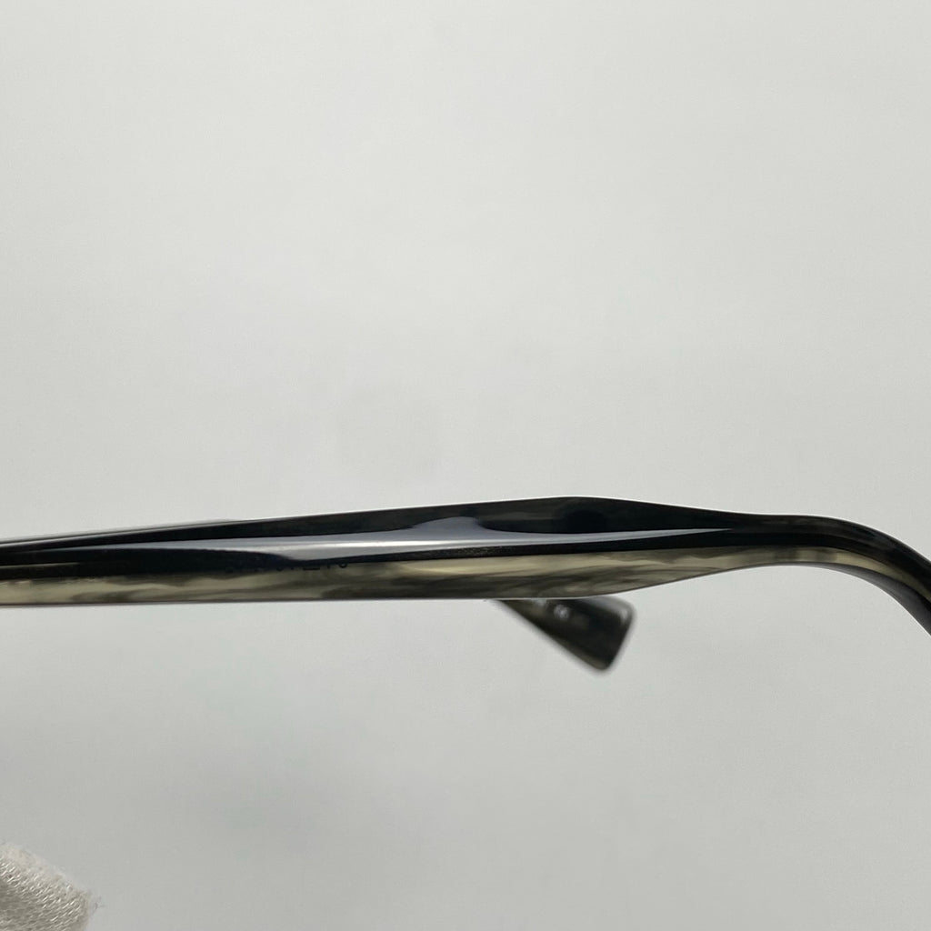 金子眼鏡 VINTAGEライン / 2ブリッジ スクエア ブラック 度なしクリアレンズ 参考定価：42,000+tax