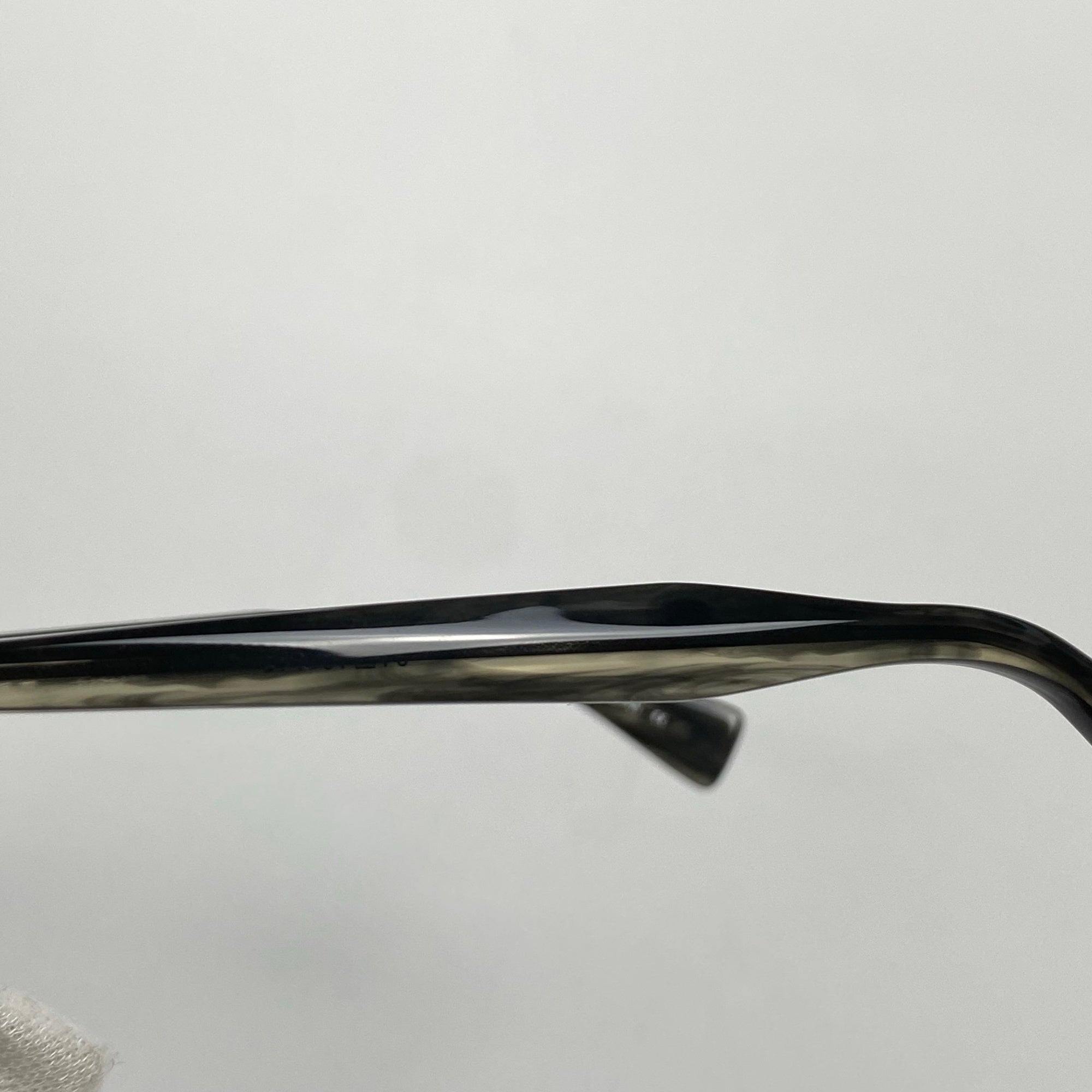 金子眼鏡 VINTAGEライン / 2ブリッジ スクエア ブラック 度なしクリアレンズ 参考定価：42,000+tax