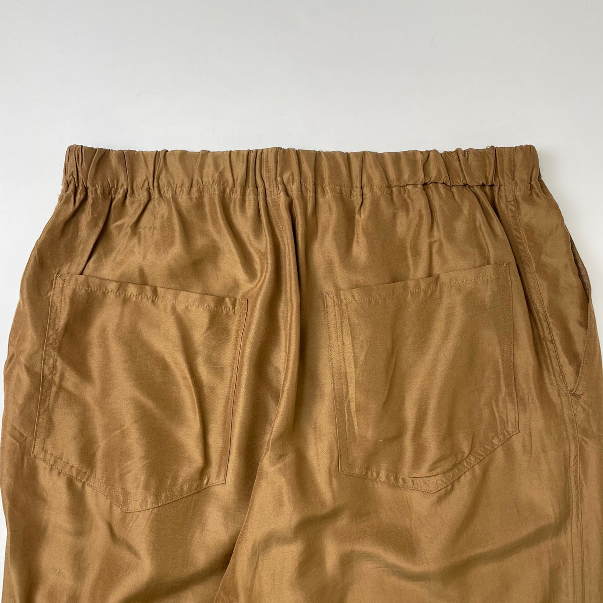 YLEVE / キュプラシルクバギーイージーパンツ 参考定価：38,000程度 SIZE:5