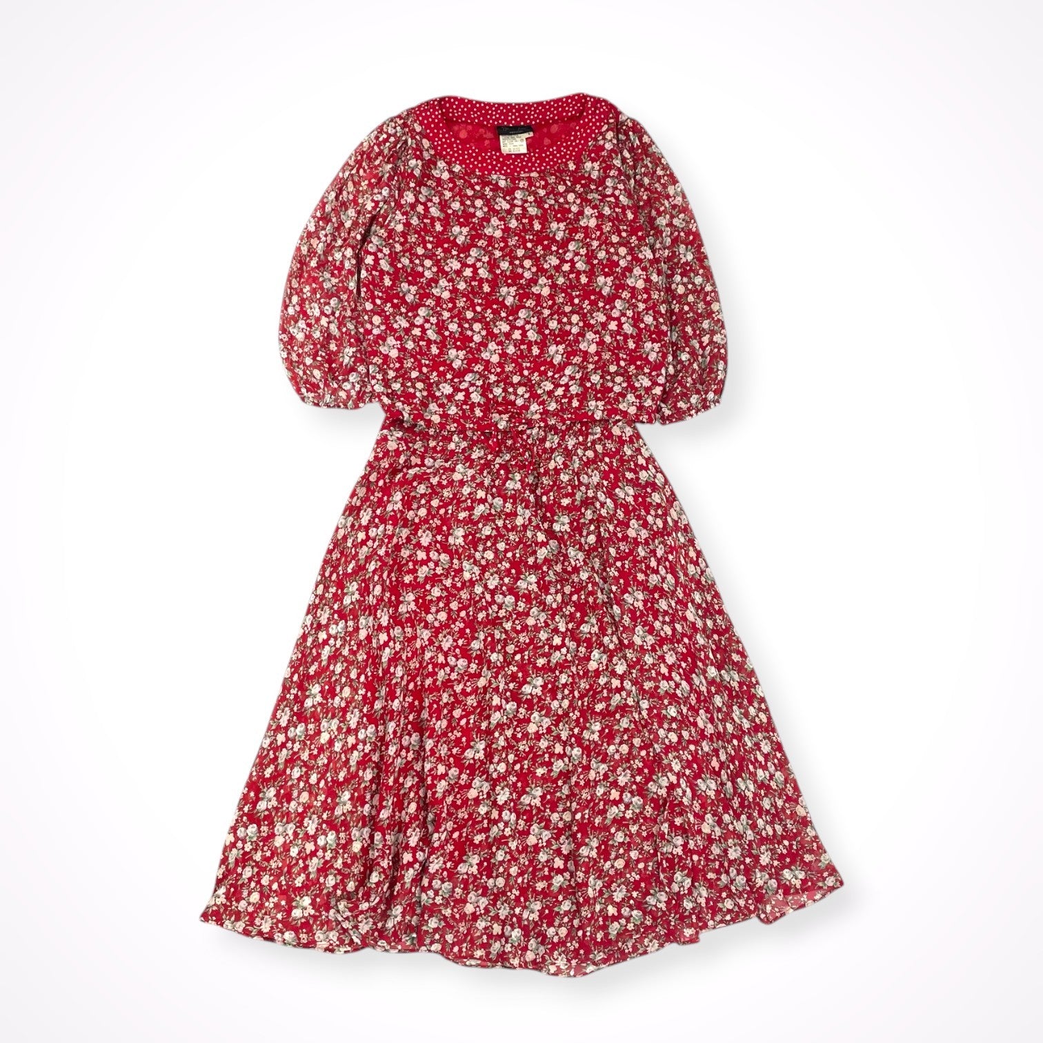 Diane Freis PETITES / 8-90s ヴィンテージシルクセットアップ SIZE:1