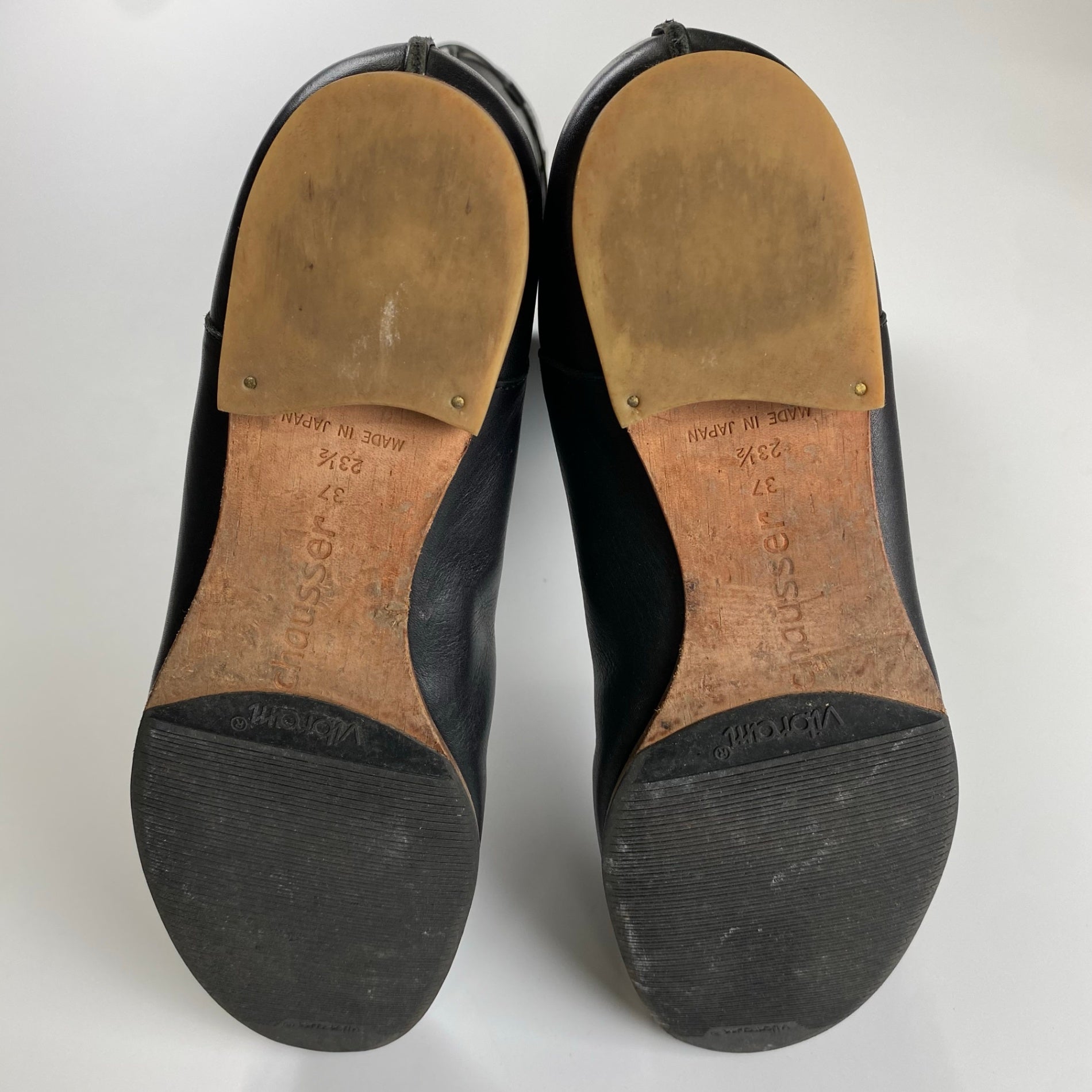 chausser ショセ / レザーエンジニアブーツ サイドゴア SIZE:23 1/2cm