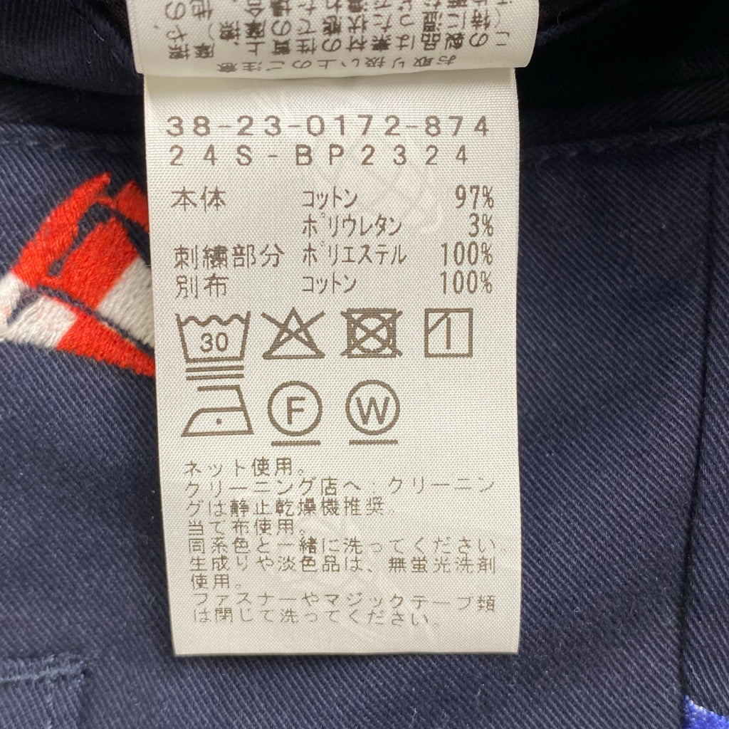 BEAMS PLUS ビームスプラス / 5ポケット エンブロイダリー チノパン タグ付 参考定価：38,000+tax SIZE:M