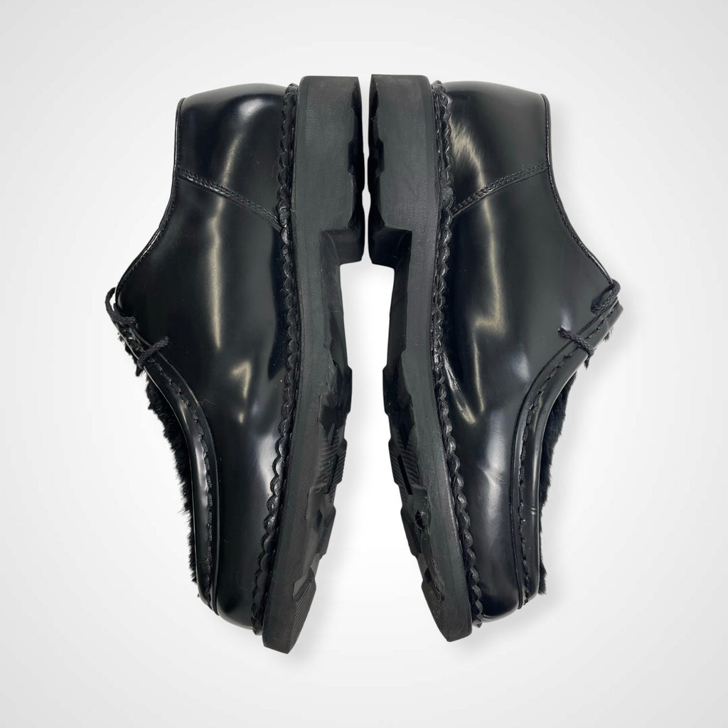 Paraboot × UNITED ARROWS パラブーツ ユナイテッドアローズ / チロリアンシューズ レッキスファー ブラック 参考定価：65,000+tax SIZE:5(24.5cm)