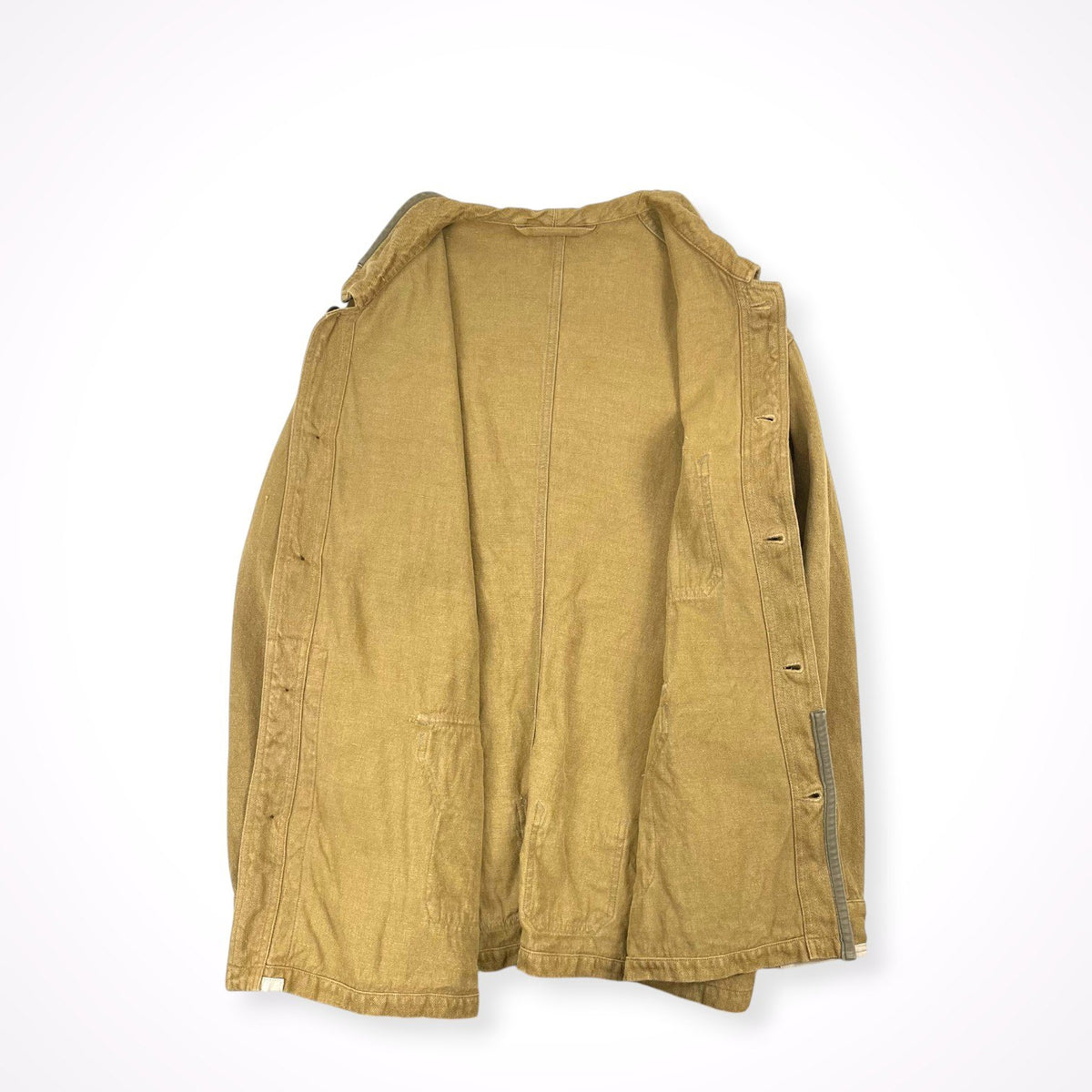 Nigel Cabourn / WORK JACKET REPAIR FINISH HEMP DENIM 参考定価：72,000+tax SIZE:50