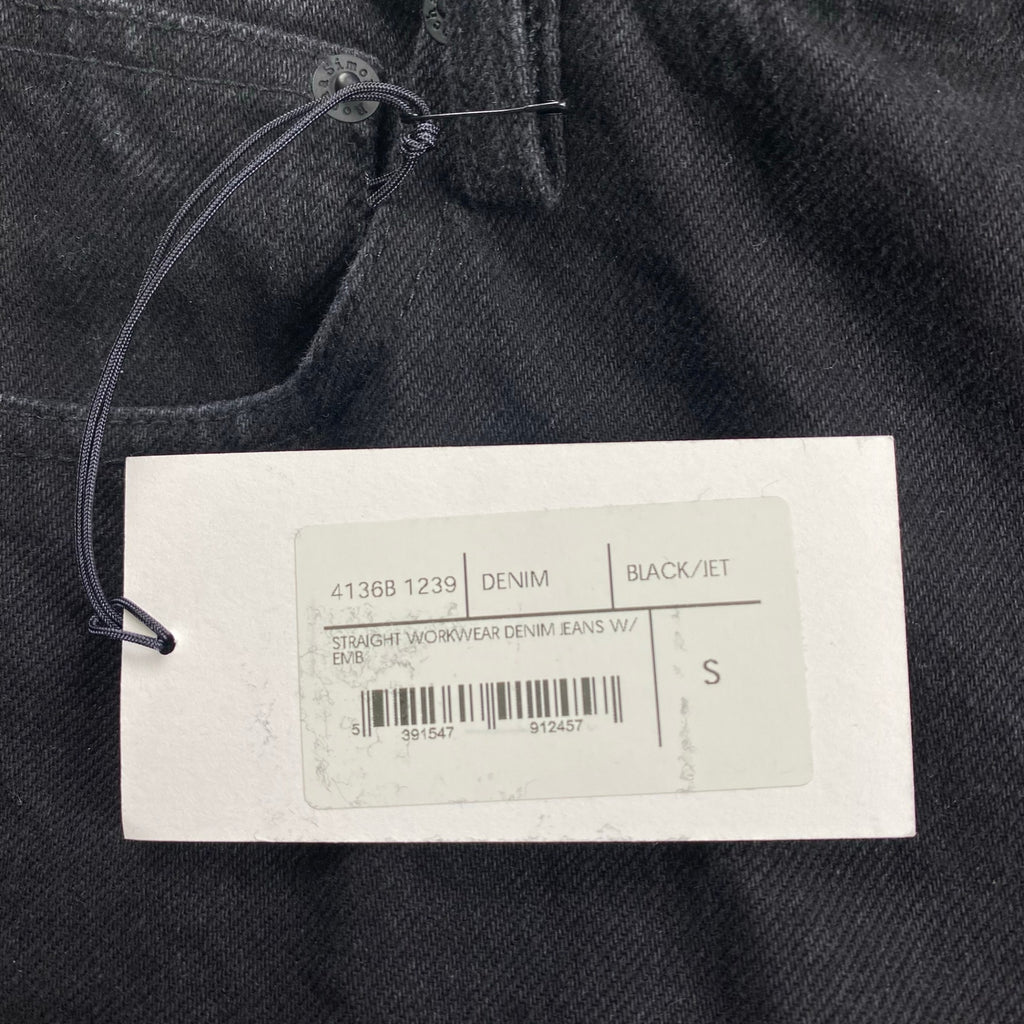 Simone Rocha シモーン ロシャ / Embellished Straight Workwear Denim ダブルニー デニム DOVER STREET取扱い 参考定価：110,000程度 SIZE：S