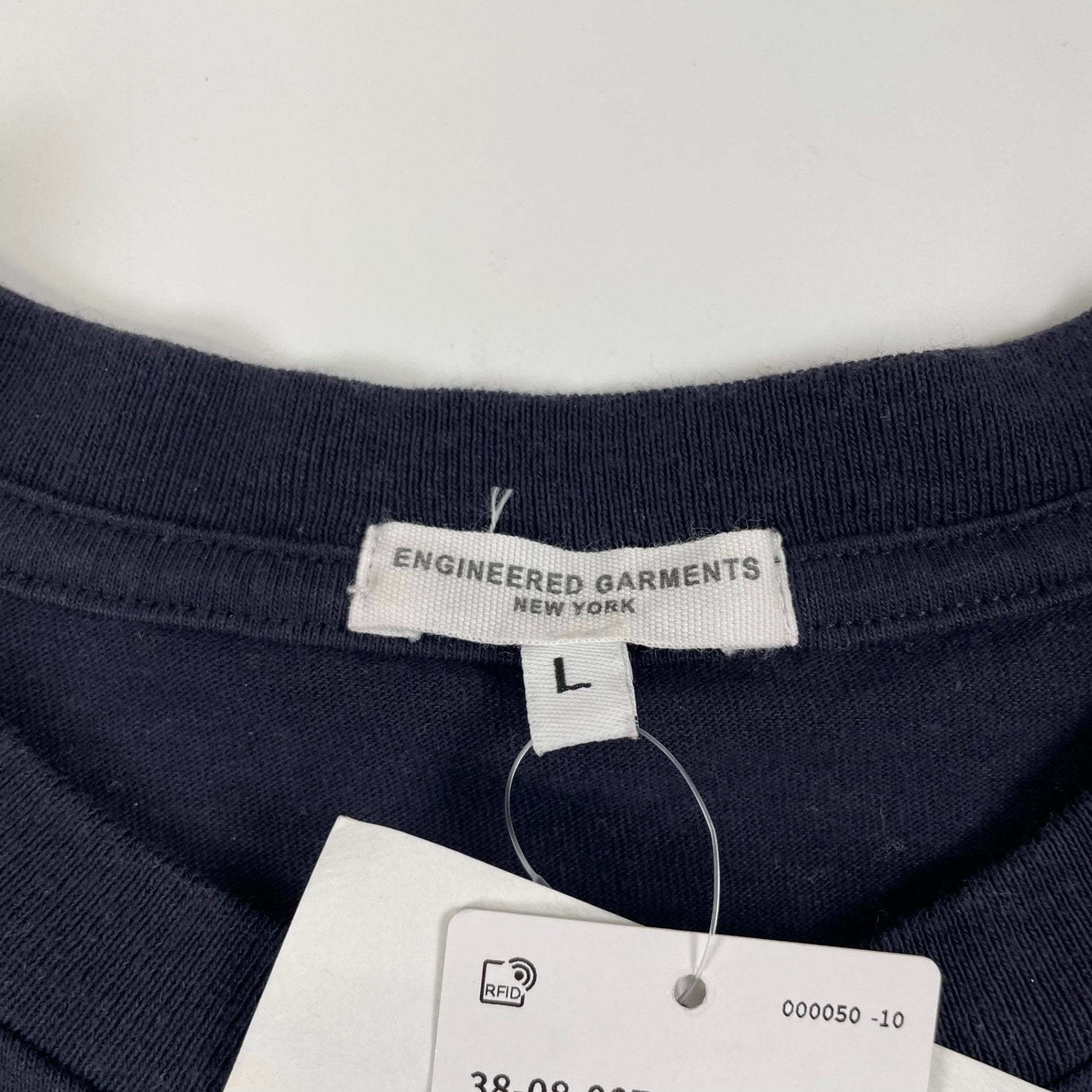ENGINEERED GARMENTS × BEAMS PLUS / 【別注】PEG / UNIFORM CREW T-SHIRT タグ付 参考定価：13,000+tax SIZE:L程度