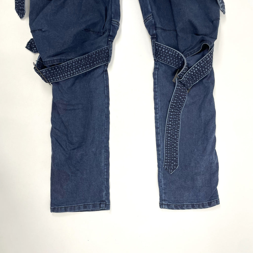 DIESEL / ボンテージカーゴパンツ 転写デニム インディゴ SIZE:29