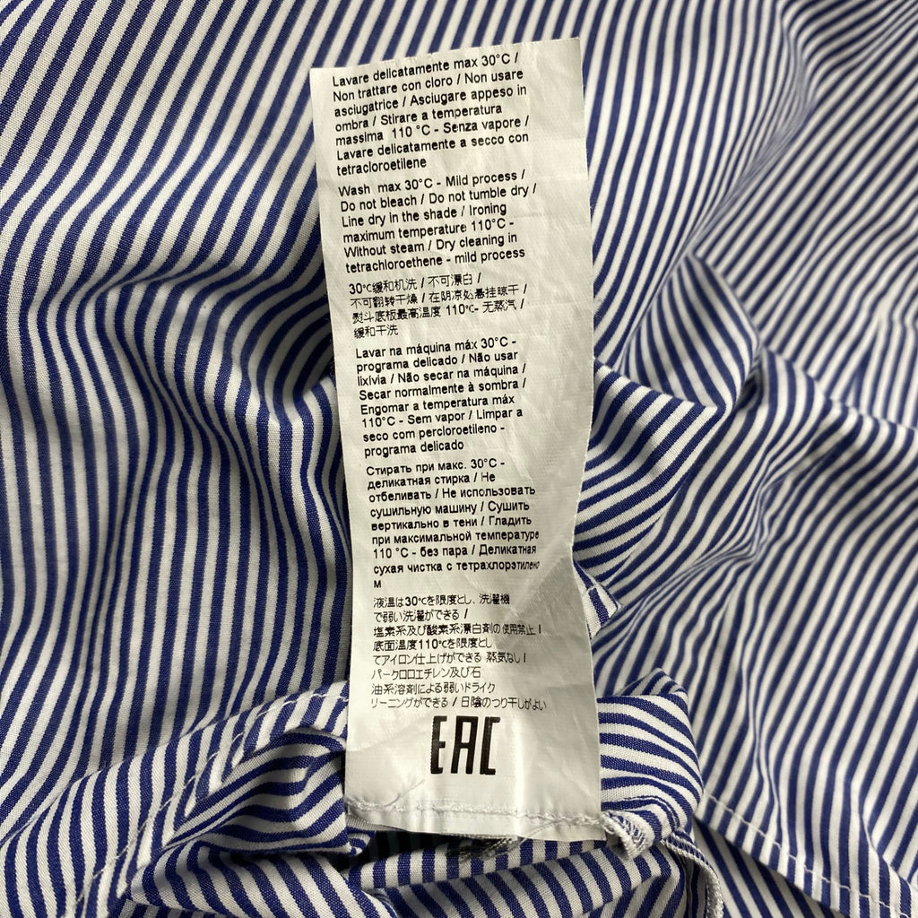 VIVETTA ヴィヴェッタ / フリルストライプシャツ ブラウス 参考定価：50,000程度 SIZE：44