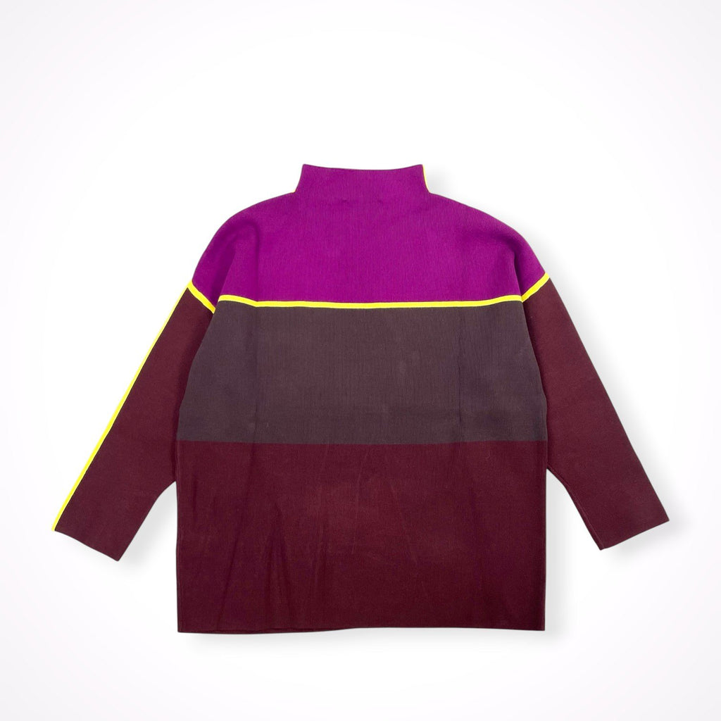 VICTORIA BECKHAM / ブロックカラーニット 参考定価：60,000程度 SIZE:L