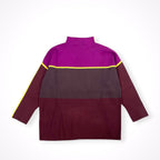 VICTORIA BECKHAM / ブロックカラーニット 参考定価：60,000程度 SIZE:L