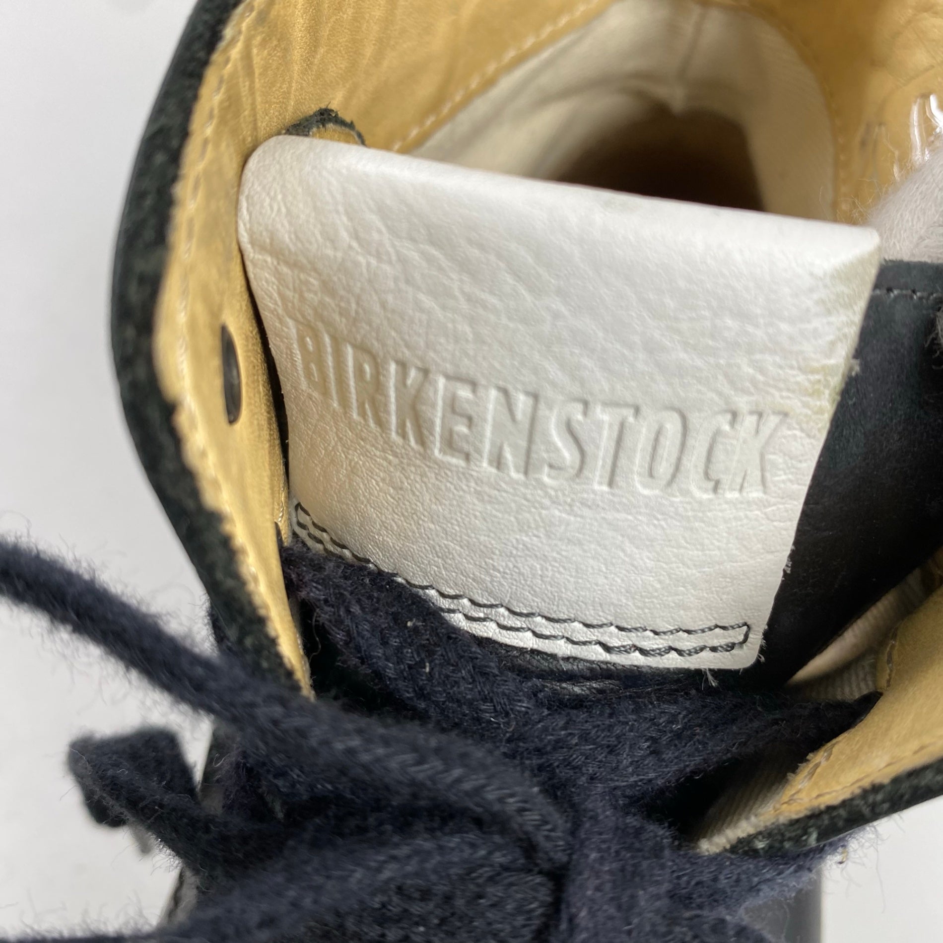 BIRKENSTOCK ビルケンシュトック / レザー ハイカットスニーカー 参考定価：30,000程度 SIZE：27cm