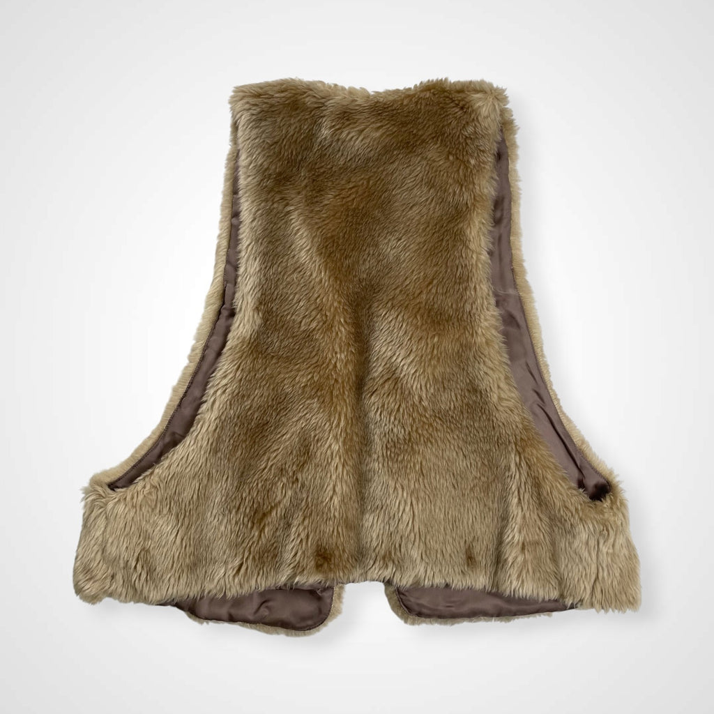 Traditional Weatherwear トラディショナル ウェザーウェア / エコファー 短丈ベスト 参考定価：20,000程度 SIZE:34