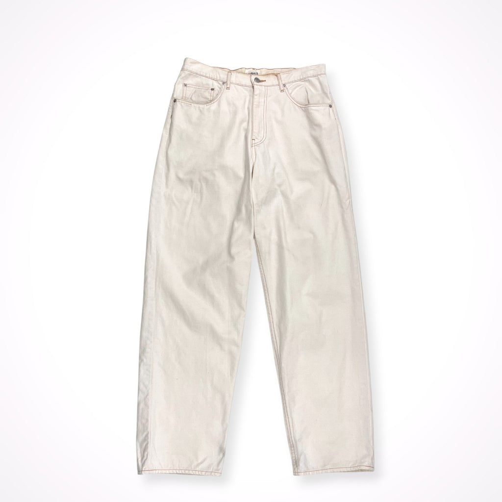 AURALEE / ORGANIC COTTON SLUB DUCK WIDE PANTS 参考定価：24,000+tax SIZE：34