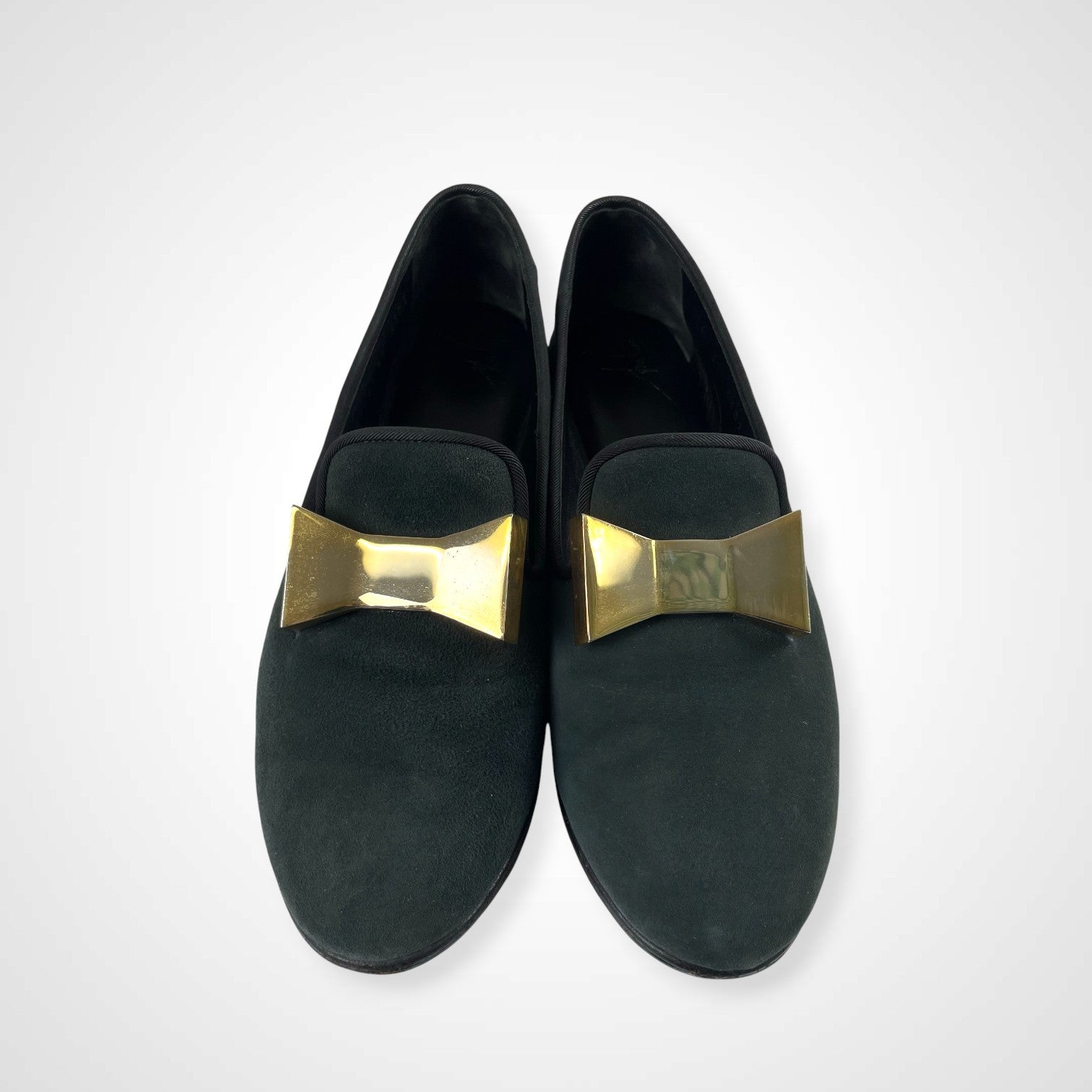 GIUSEPPE ZANOTTI ジュゼッペザノッティ / ゴールドアクセントローファー 参考定価：120,000程度 SIZE：37