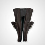 Salvatore Ferragamo サルバトーレ フェラガモ / ガンチーニビットローファー ブラウン 参考定価：70,000程度 SIZE:8 1/2
