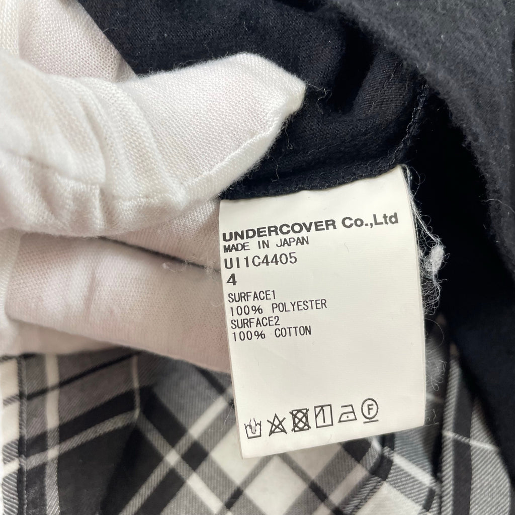 Undercoverism / 23SS PeツイルCK/天竺切替半袖シャツ SIZE:4