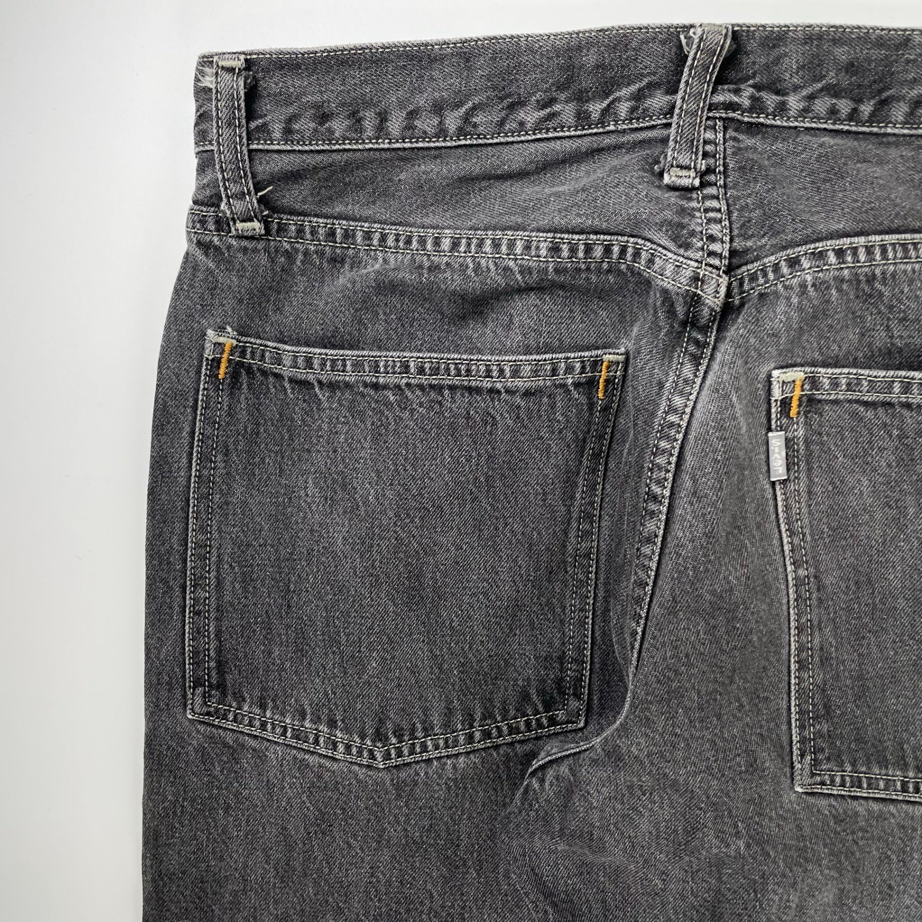 Levi's SILVER TAB リーバイス シルバータブ / 00s 先染め BAGGYデニム ブラック SIZE:W32×L30